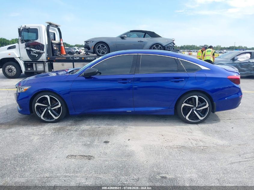 2022 Honda Accord Sport VIN: 1HGCV1F33NA121632 Lot: 42689531