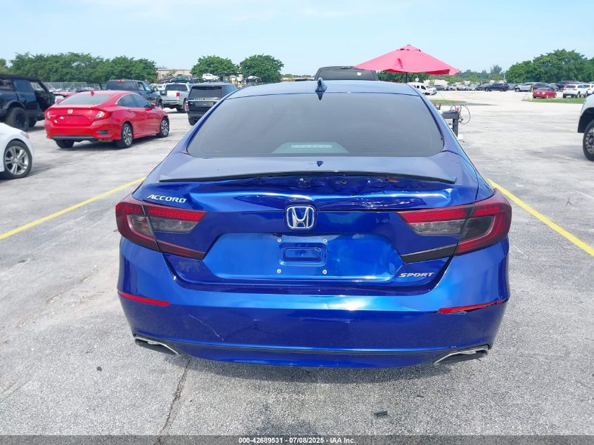 2022 Honda Accord Sport VIN: 1HGCV1F33NA121632 Lot: 42689531