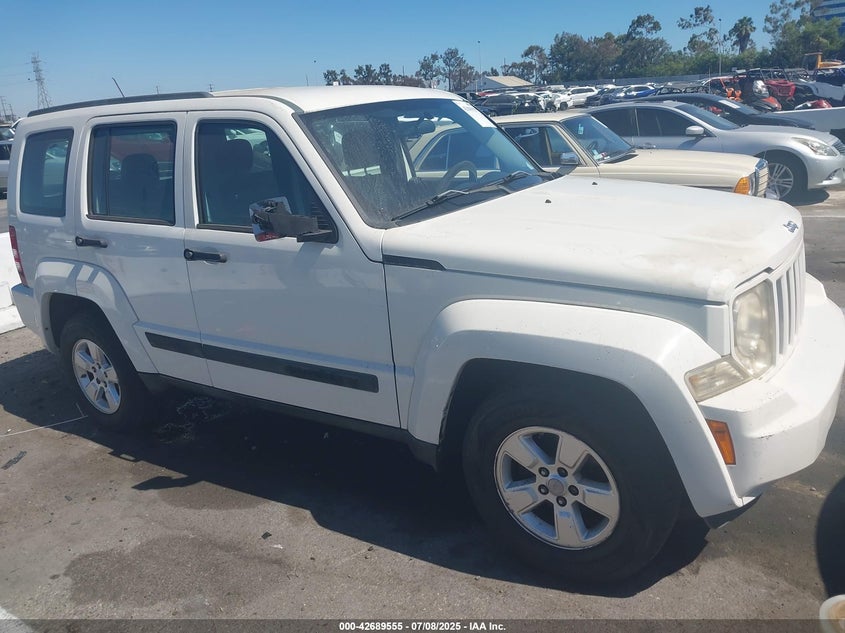 1J4PP2GK8AW129125 2010 Jeep Liberty Sport auction photo 1