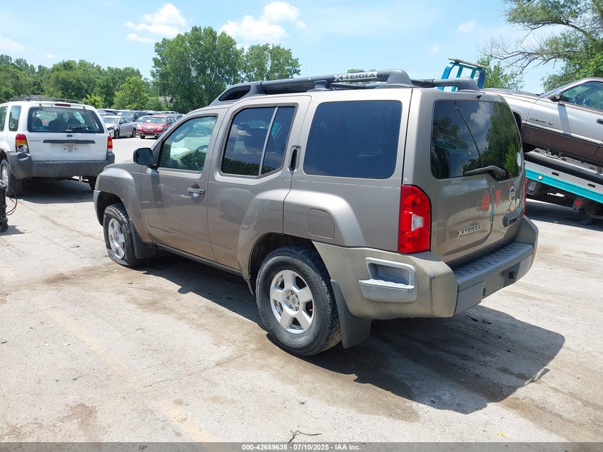 2007 NISSAN XTERRA VIN: 5N1AN08W67C505625