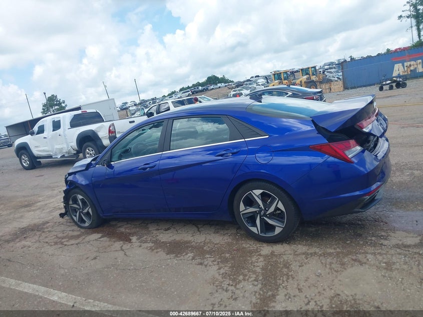 2023 HYUNDAI ELANTRA LIMITED - KMHLP4AG5PU504019