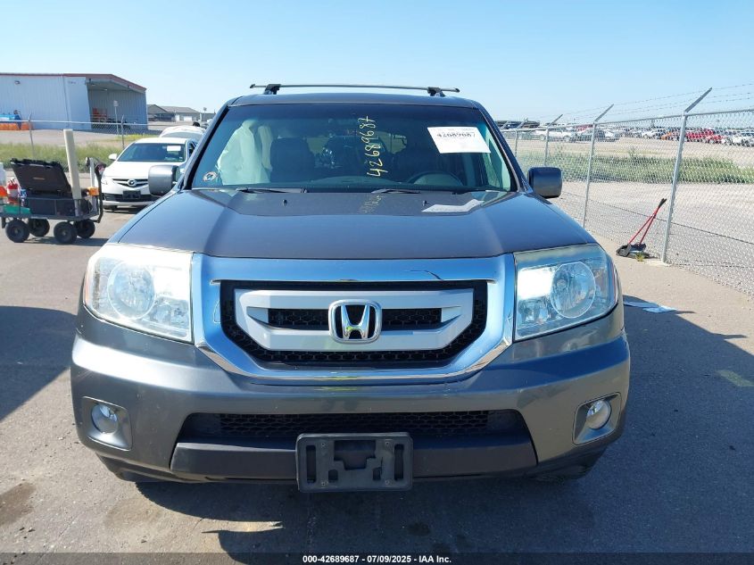 2011 Honda Pilot Ex-L VIN: 5FNYF4H52BB044594 Lot: 42689687