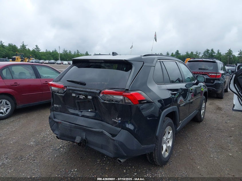 VIN 2T3LWRFV2LW052572 2020 TOYOTA RAV4 HYBRID LE