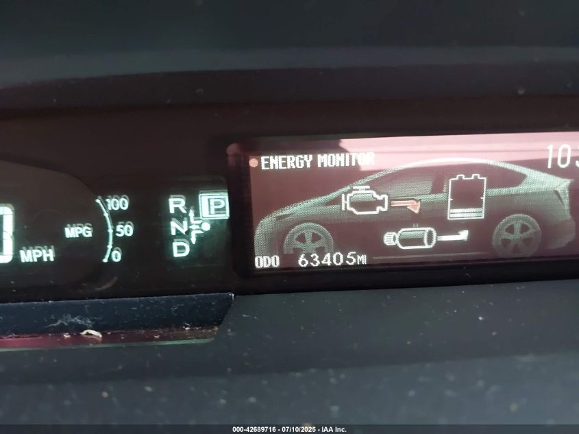 2012 Toyota Prius Three VIN: JTDKN3DU0C5406151 Lot: 42689716