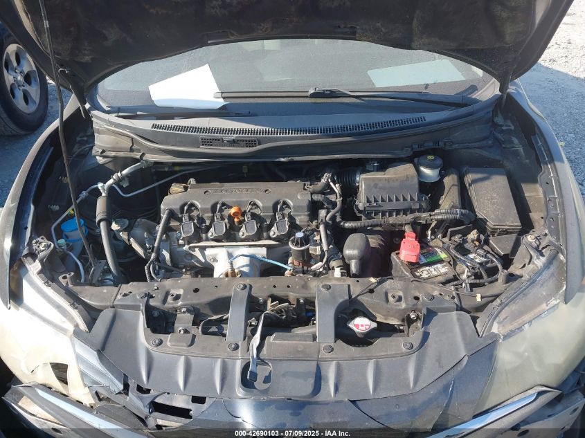 2014 Honda Civic Lx VIN: 2HGFG3B51EH504562 Lot: 42690103