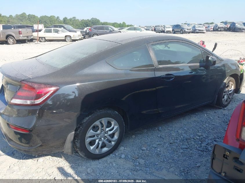 2014 Honda Civic Lx VIN: 2HGFG3B51EH504562 Lot: 42690103