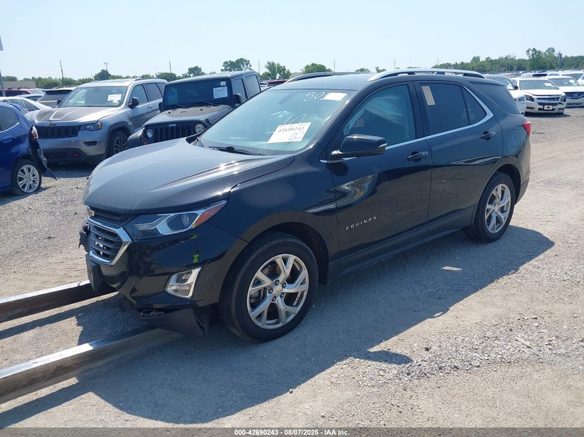 Vin: 2gnaxvex2k6305035, lot: 43183367, chevrolet equinox lt 20192