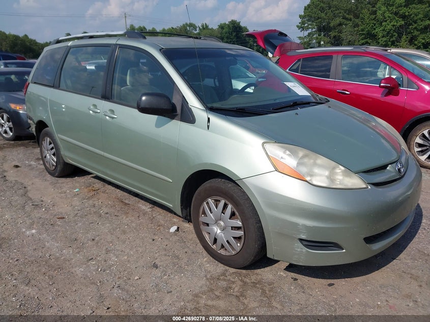 5TDZK23C78S143166 2008 Toyota Sienna Ce auction photo 1