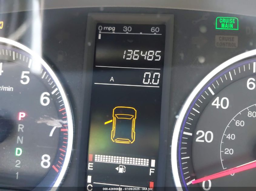 2009 Honda Cr-V Lx VIN: JHLRE38349C013132 Lot: 42690884