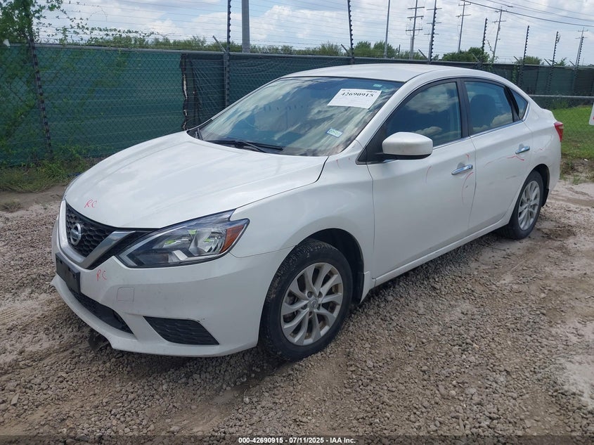 VIN 3N1AB7AP6KY245562 2019 NISSAN SENTRA SV
