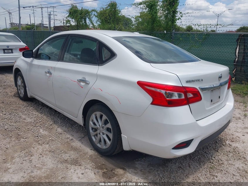 VIN 3N1AB7AP6KY245562 2019 NISSAN SENTRA SV