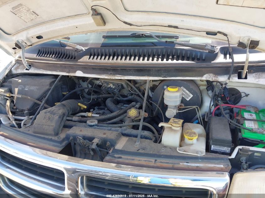 1998 Dodge Ram Wagon 3500 Value VIN: 2B5WB35Z0WK121057 Lot: 42690919