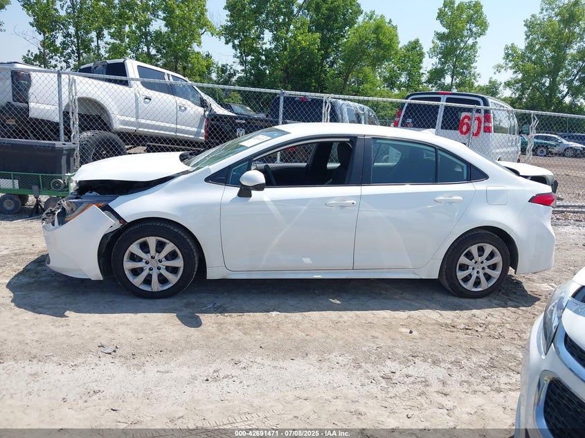 2021 Toyota Corolla Le VIN: 5YFEPMAE4MP192148 Lot: 42691471