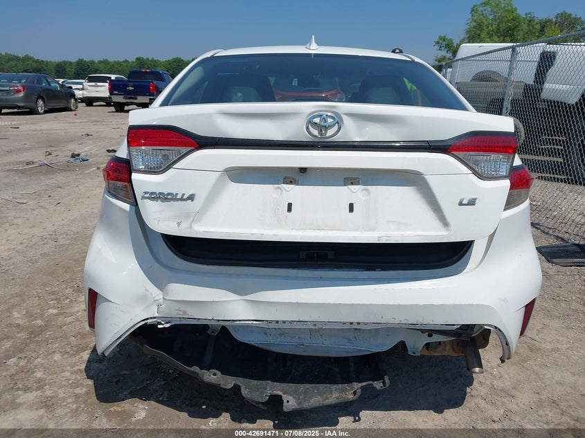 2021 Toyota Corolla Le VIN: 5YFEPMAE4MP192148 Lot: 42691471