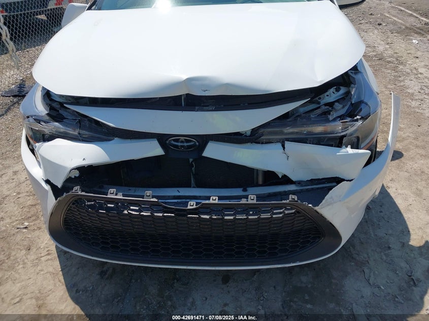 2021 Toyota Corolla Le VIN: 5YFEPMAE4MP192148 Lot: 42691471