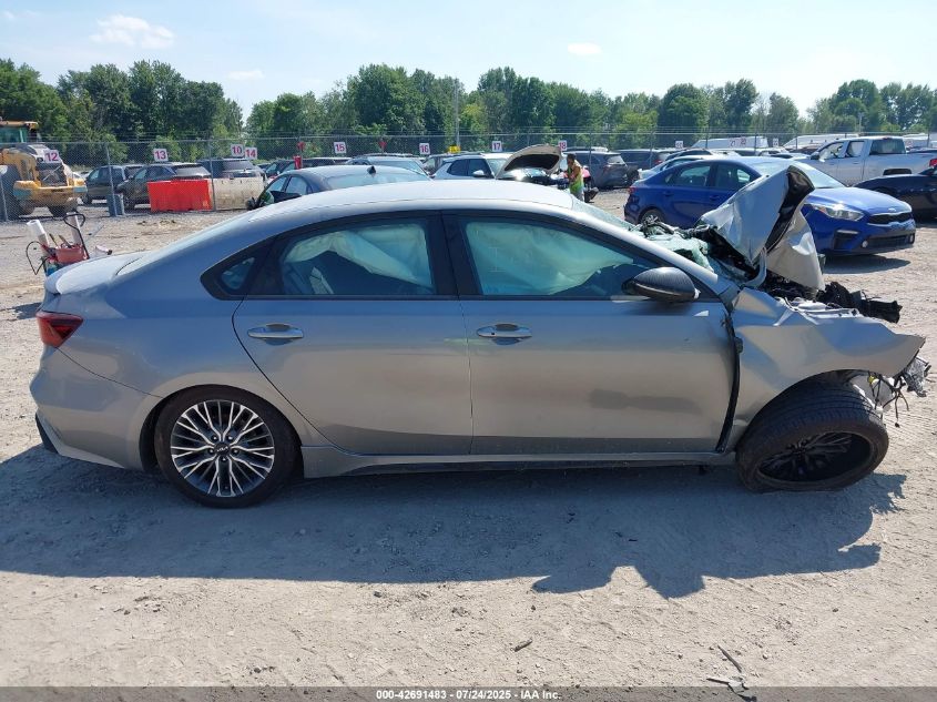 2022 Kia Forte Gt-Line VIN: 3KPF54AD9NE470417 Lot: 42691483