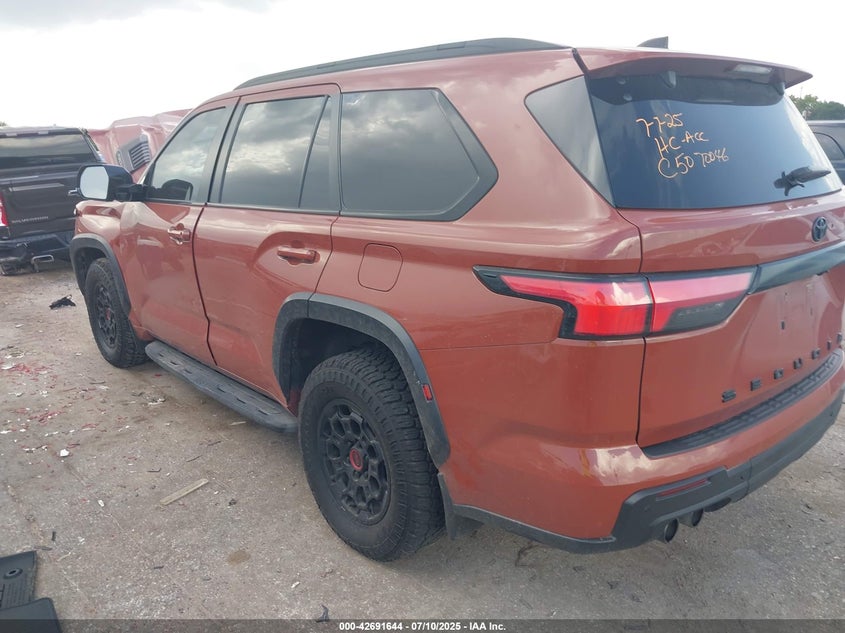 2024 TOYOTA SEQUOIA 3.4L V-6 DI, DOHC, V(VIN: 7SVAAABA9RX025874