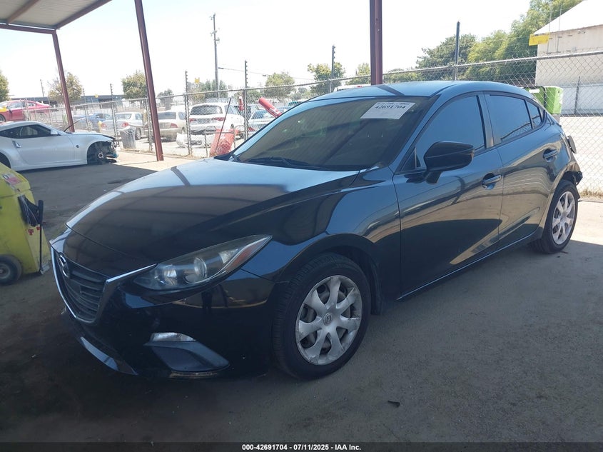 2015 MAZDA MAZDA3 I SPORT - 3MZBM1U76FM196362
