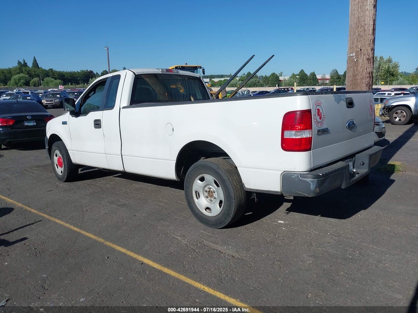 2007 Ford F-150 Stx/Xl/Xlt white truck gasoline 1FTRF12237KD64311 photo #4