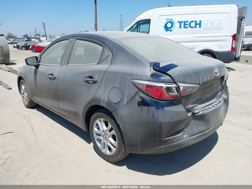 Vin: 3mydlbyv0hy160838, lot: 43185137, toyota yaris ia 20173
