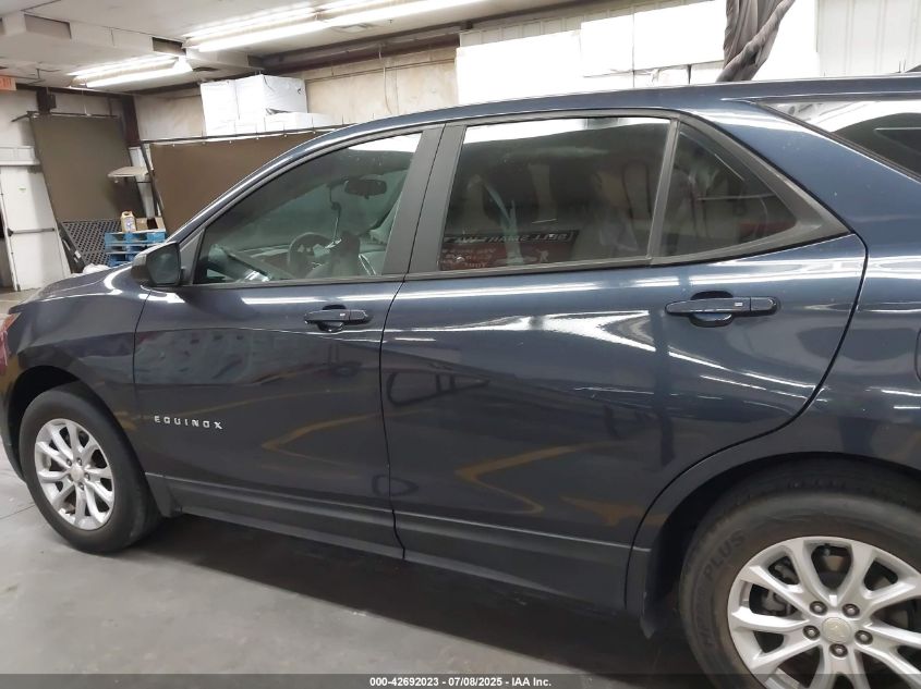 2018 Chevrolet Equinox Ls VIN: 3GNAXHEV6JL115698 Lot: 42692023