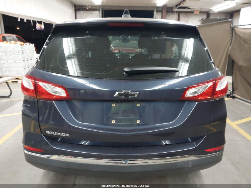 2018 Chevrolet Equinox Ls VIN: 3GNAXHEV6JL115698 Lot: 42692023