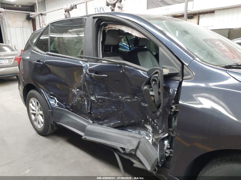 2018 Chevrolet Equinox Ls VIN: 3GNAXHEV6JL115698 Lot: 42692023