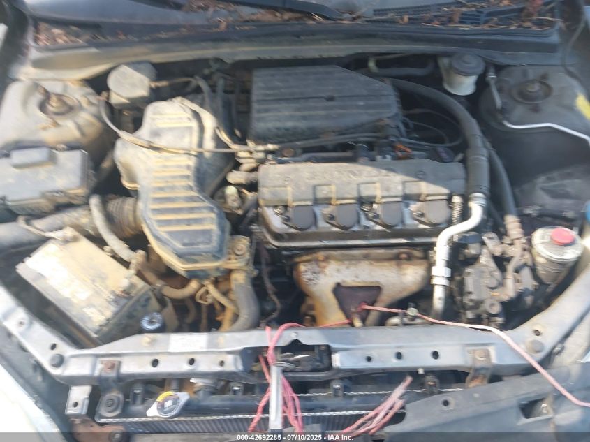 2005 Honda Civic Lx VIN: 2HGES16695H615698 Lot: 42692285