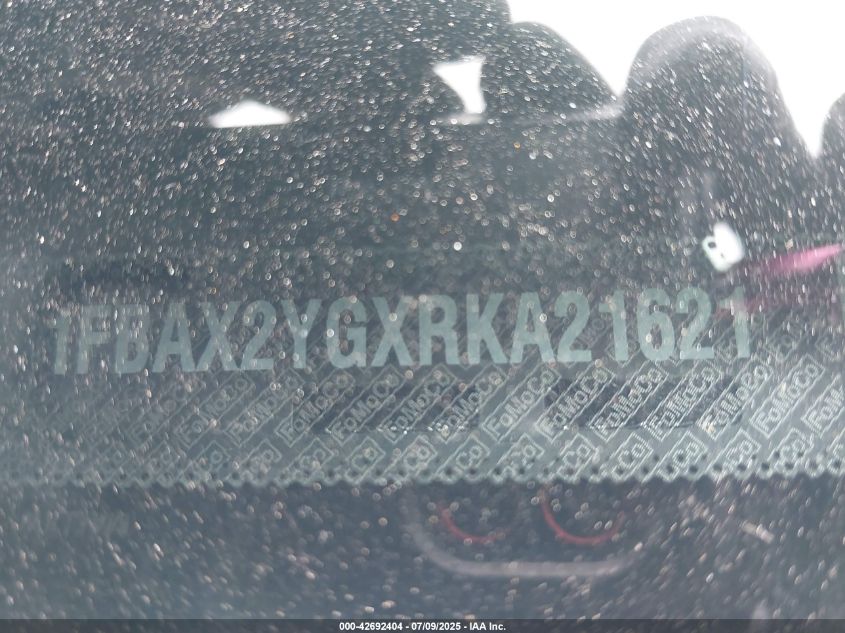 2024 Ford Transit-350 Passenger Van Xl/Xlt VIN: 1FBAX2YGXRKA21621 Lot: 42692404