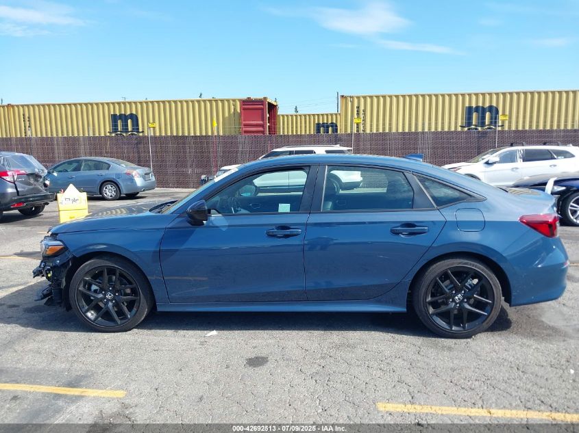 2025 Honda Civic Hybrid Sport/Sport Touring VIN: 2HGFE4F81SH322436 Lot: 42692513