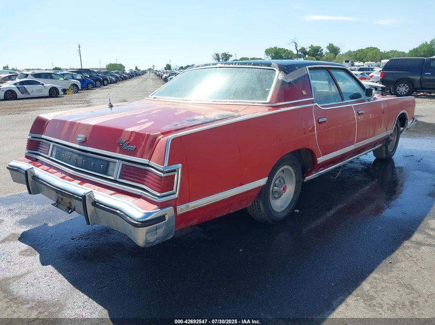 1978 Mercury Grand Marquis VIN: 0000008Z66A609199 Lot: 42692547