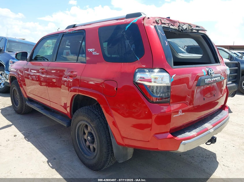 2018 TOYOTA 4RUNNER TRD OFF ROAD - JTEBU5JR8J5609327