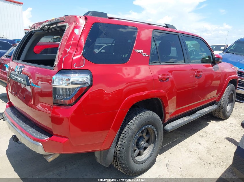 2018 TOYOTA 4RUNNER TRD OFF ROAD - JTEBU5JR8J5609327