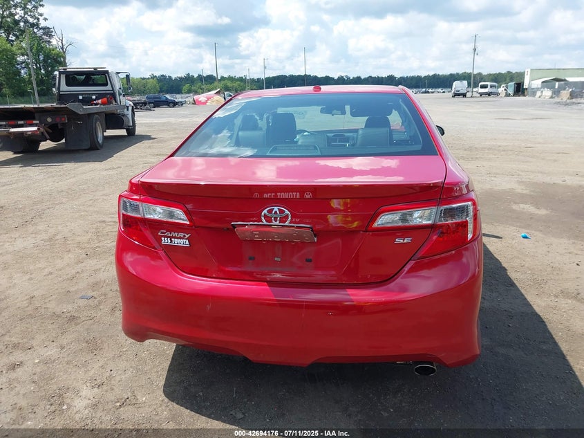 2014 TOYOTA CAMRY SE - 4T1BF1FK0EU861728