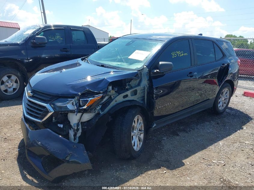 2020 Chevrolet Equinox Fwd Ls VIN: 3GNAXHEVXLS723345 Lot: 42694601