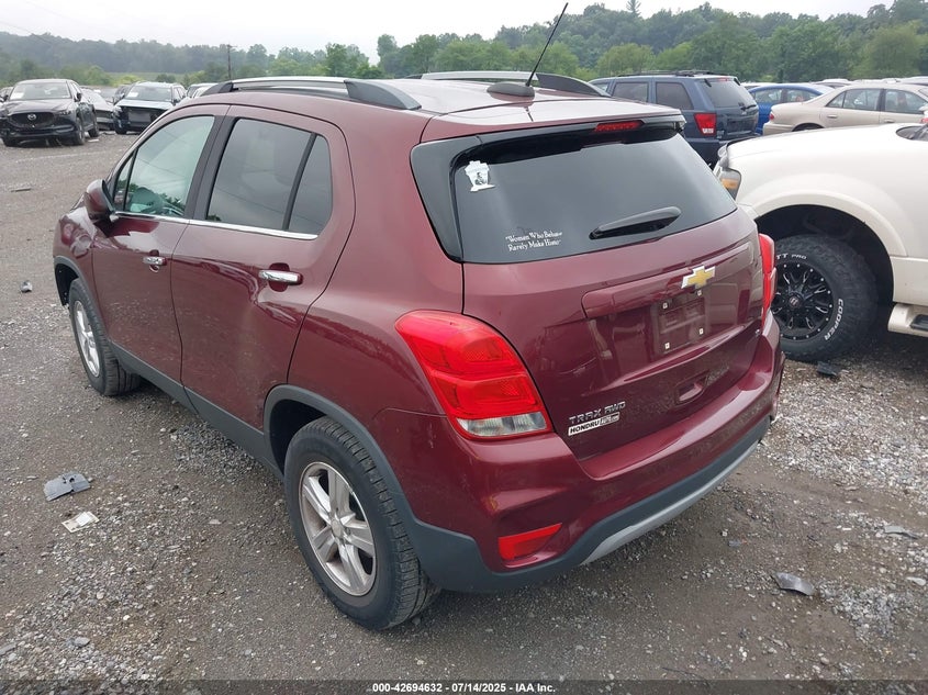 2017 Chevrolet Trax 1.4 Lt Red Lot 111042694632 Vin 3GNCJPSB1HL276436