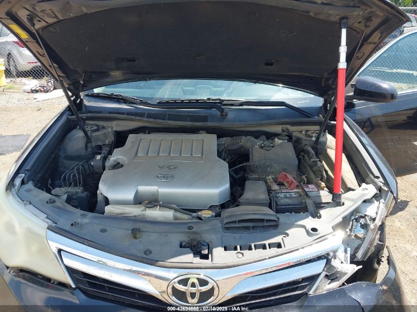 2012 Toyota Camry Xle V6 VIN: 4T1BK1FK2CU003394 Lot: 42694666