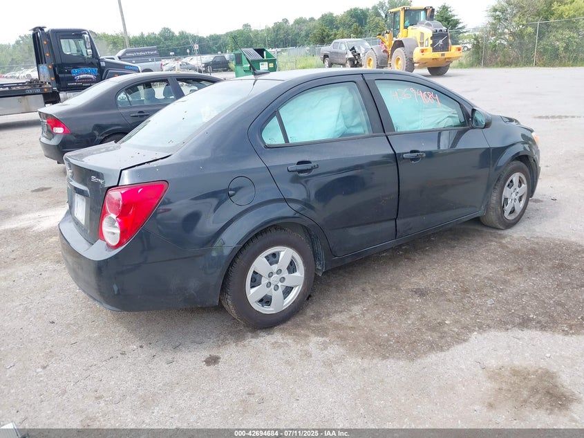 2013 CHEVROLET SONIC LS AUTO - 1G1JA5SH2D4109309