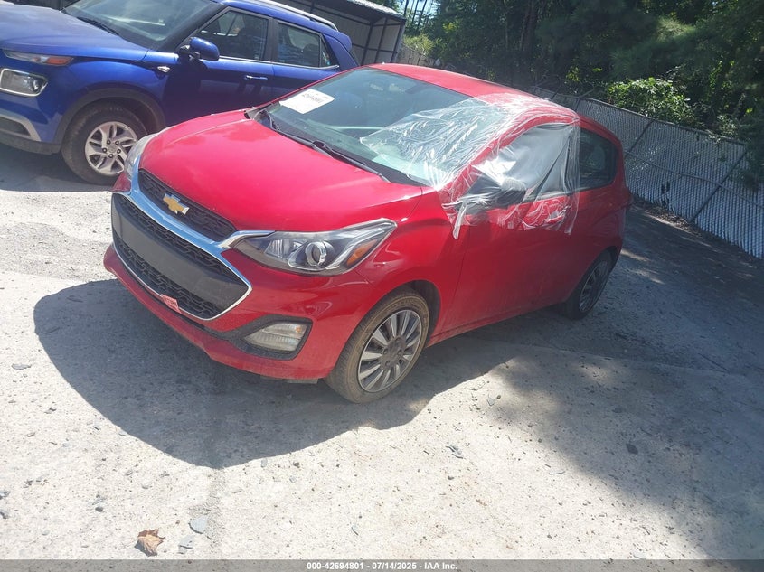Vin: kl8cb6sa4lc460886, lot: 43187947, chevrolet spark fwd ls automatic 20202