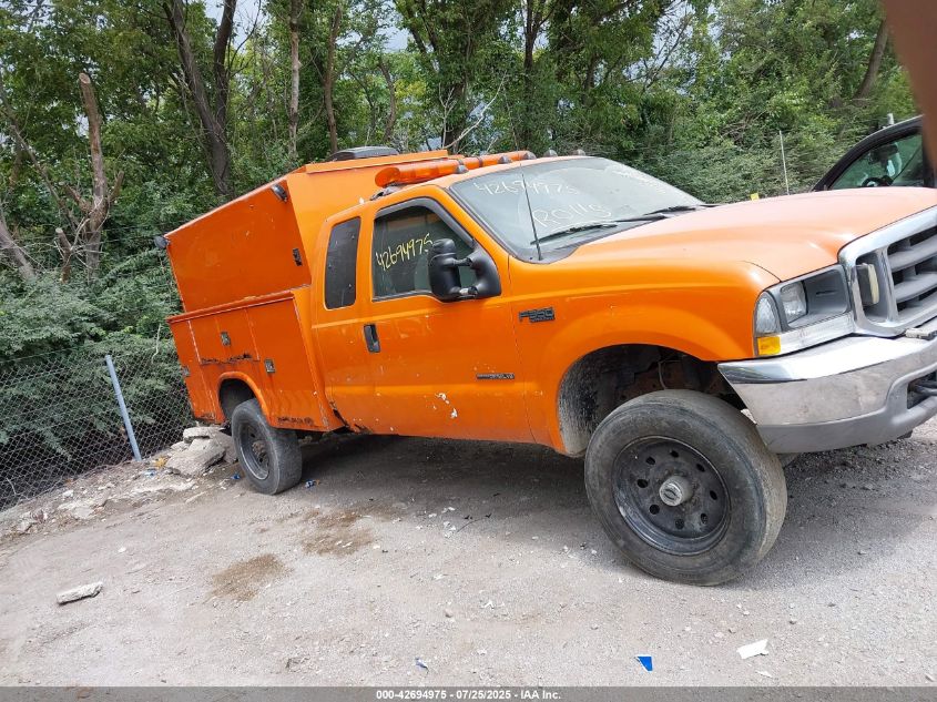 2000 Ford F-250 Lariat/Xl/Xlt VIN: 1FTNX21F2YEE44950 Lot: 42694975