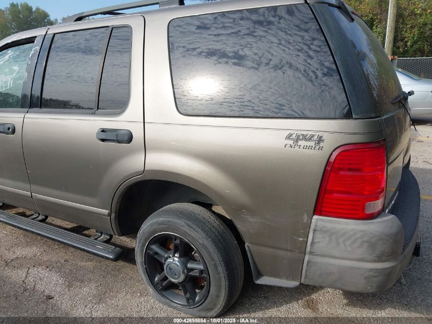 2003 Ford Explorer Xls VIN: 1FMZU72K43ZB41300 Lot: 42695854