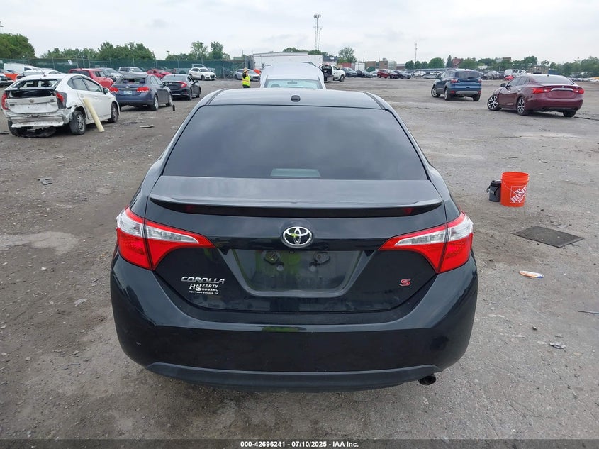 2014 TOYOTA COROLLA S PLUS - 5YFBURHEXEP119723