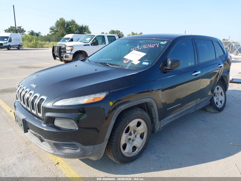 1C4PJLAB7FW731639 2015 JEEP CHEROKEE photo no. 2
