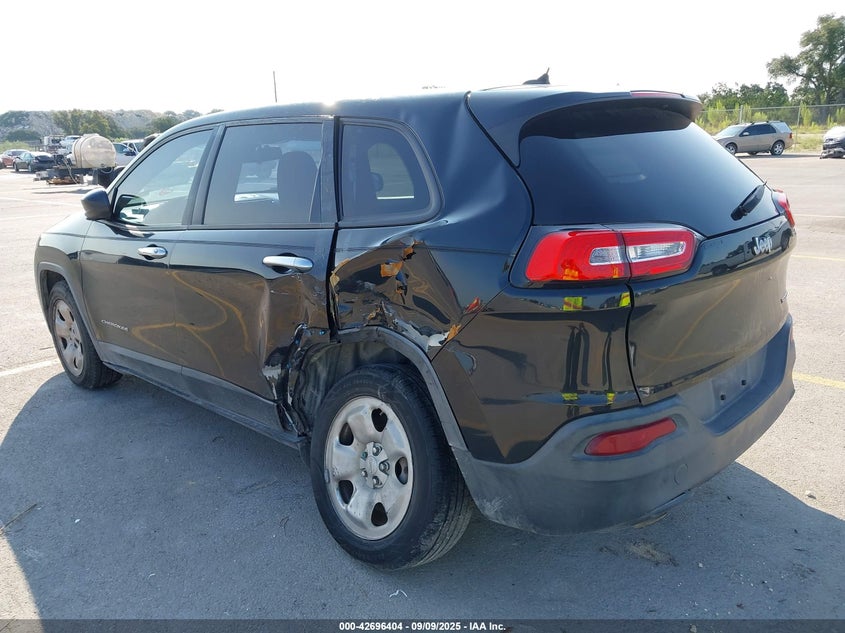 1C4PJLAB7FW731639 2015 JEEP CHEROKEE photo no. 3
