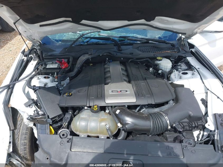 2019 Ford Mustang Gt Premium VIN: 1FA6P8CF0K5186381 Lot: 42696505