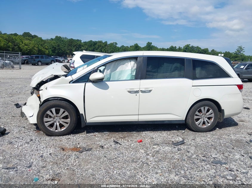 2016 Honda Odyssey Ex-L VIN: 5FNRL5H65GB089547 Lot: 42696508