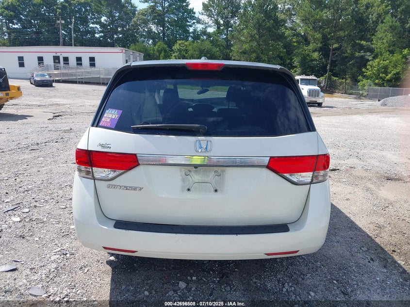 2016 Honda Odyssey Ex-L VIN: 5FNRL5H65GB089547 Lot: 42696508