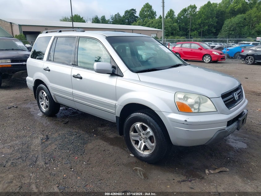 2HKYF18504H507142 2004 Honda Pilot Ex-L auction photo 1