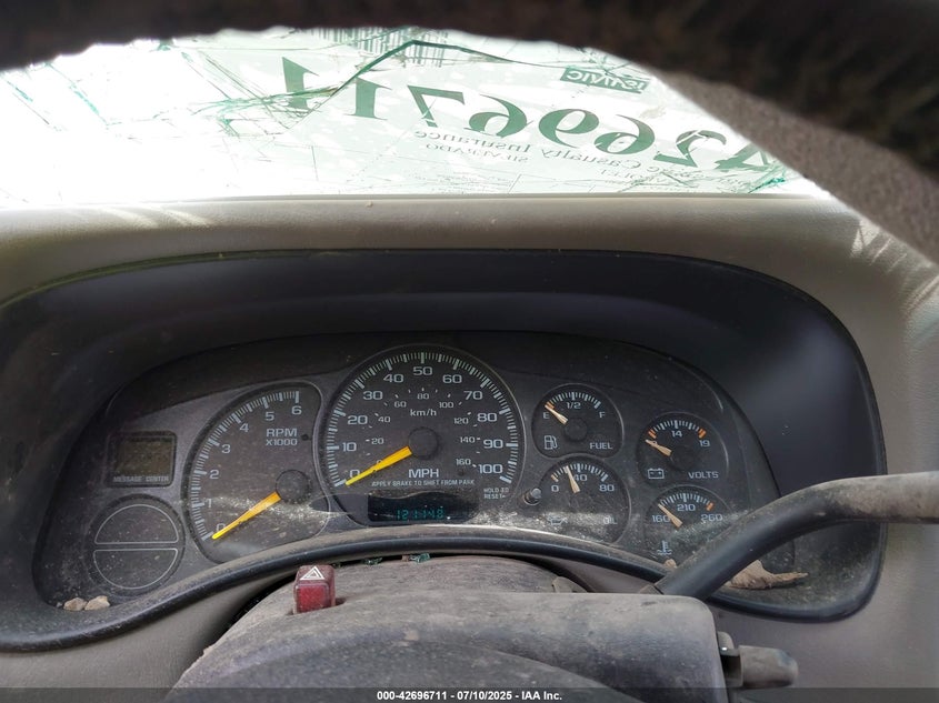 2000 Chevrolet Silverado 1500 Ls VIN: 2GCEC19T4Y1263446 Lot: 42696711