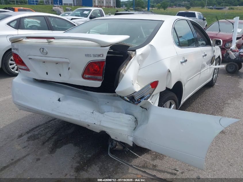 2006 Lexus Es 330 VIN: JTHBA30G565159384 Lot: 42696712